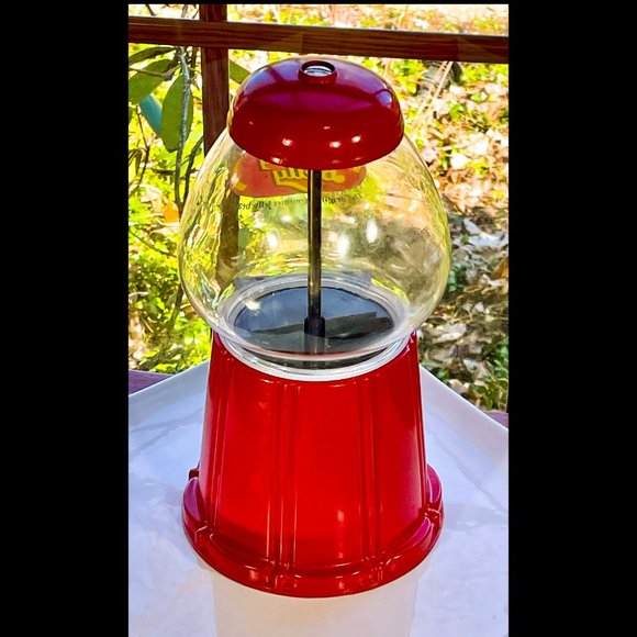 ⭐️HP⭐️VTG▪️JELLY BELLY▪️Glass Metal Carousel Candy Dispenser Gum Ball Machine - Picture 8 of 12